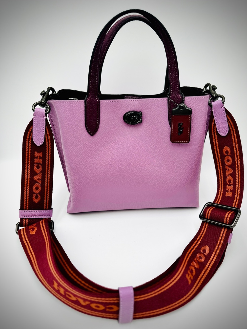 Coach Willow Tote 24 /VIOLET ORCHID